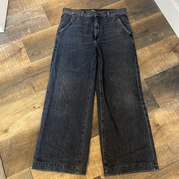 Citizens of Humanity Wide Leg Trouser Jeans - Picture 1 of 2